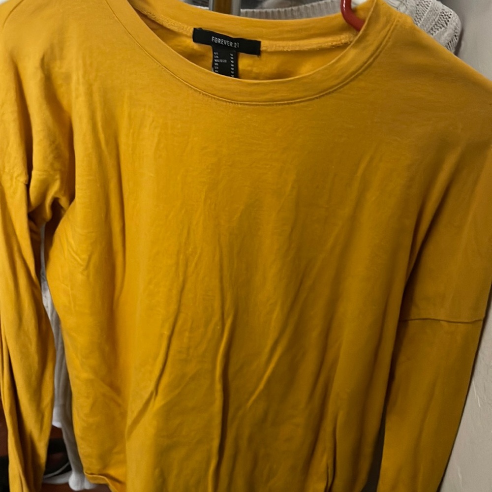 Yellow Long Sleeve Forever21